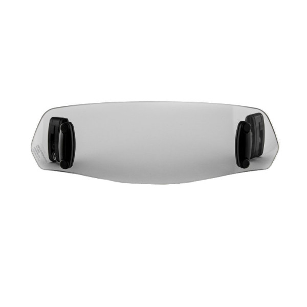 Puig Adjustable Clip On Screen Extender 102 x 325mm Light Smoke